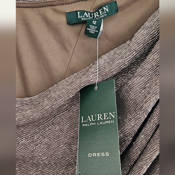 New with Tags Lauren Ralph Lauren Shimmer All Night Gown Sz 12 - Picture 5 of 5